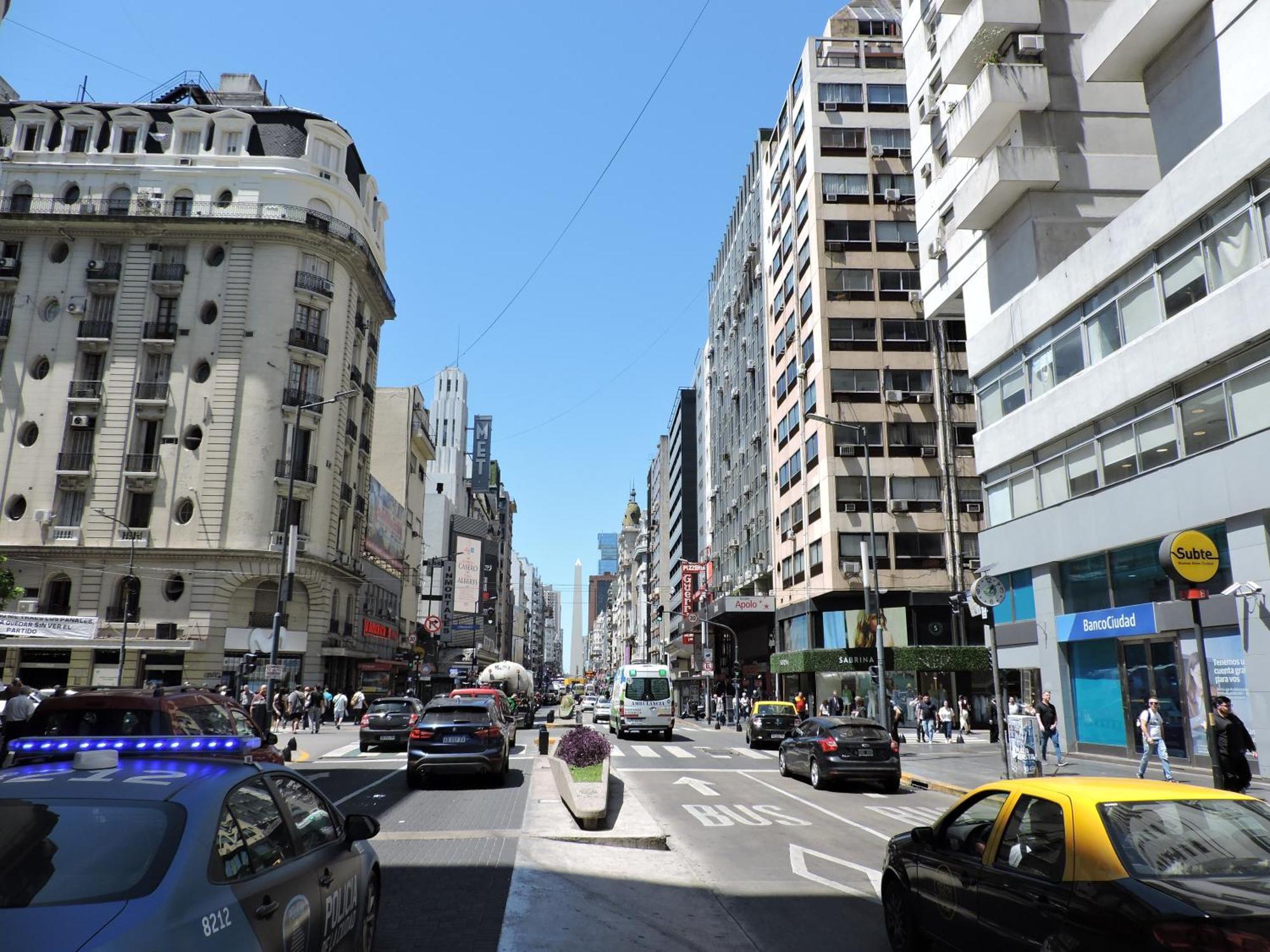 4 Ventanales Sobre La Avenida Corrientes Apartment Buenos Aires